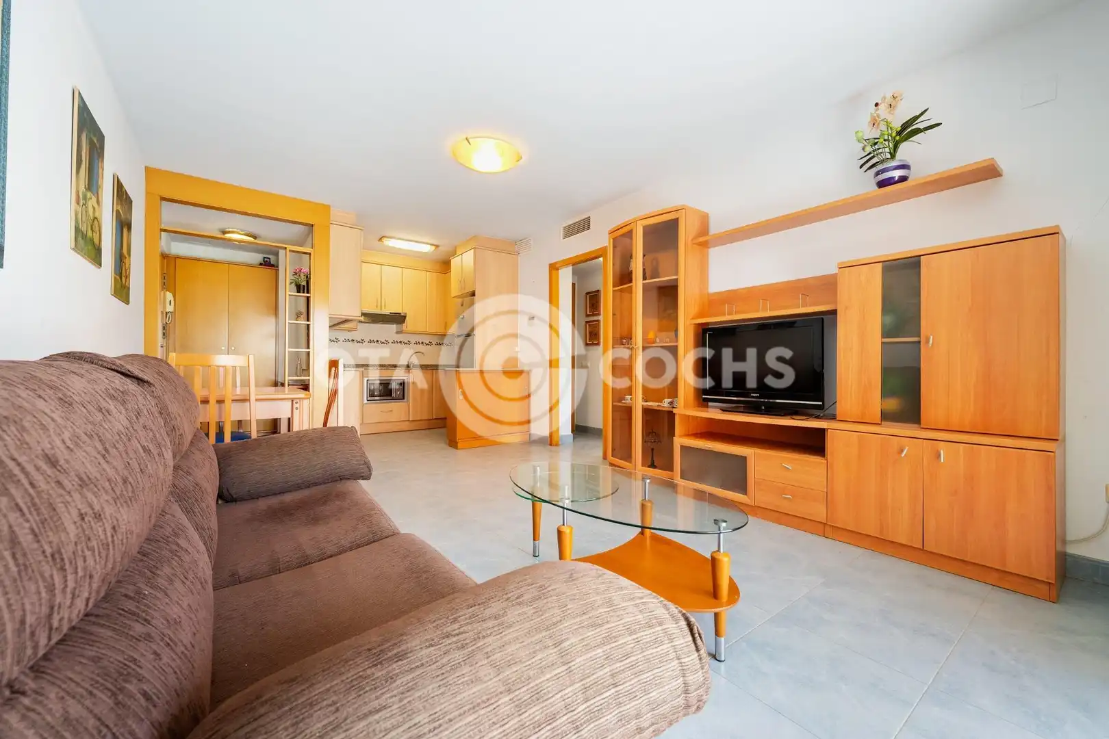 Sala de estar de Piso en venta en Cambrils con Aire acondicionado, Calefacción y Trastero
