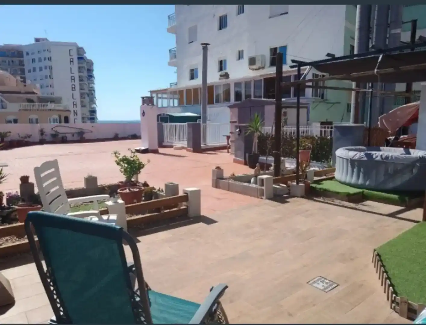 Terraza de Apartamento en venta en Cullera con Aire acondicionado