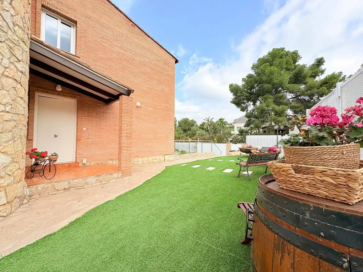 Terraza de Casa o chalet en venta en Alfinach - Los Monasterios