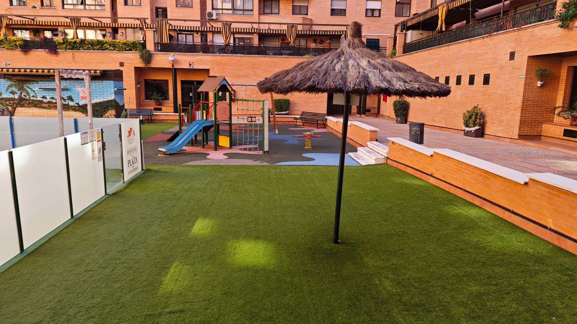 Terrace of Flat to rent in Fuenlabrada  with Air Conditioner, Heating and Parquet flooring