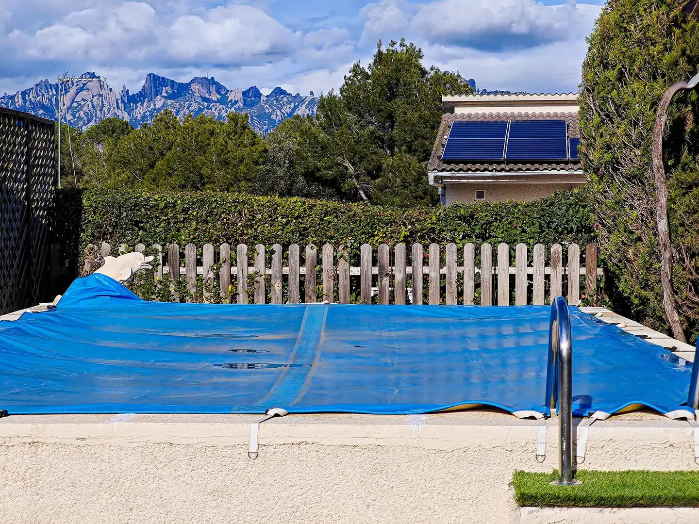 Swimming pool of Houses for sale in Piera  with Heating, Private garden and Terrace