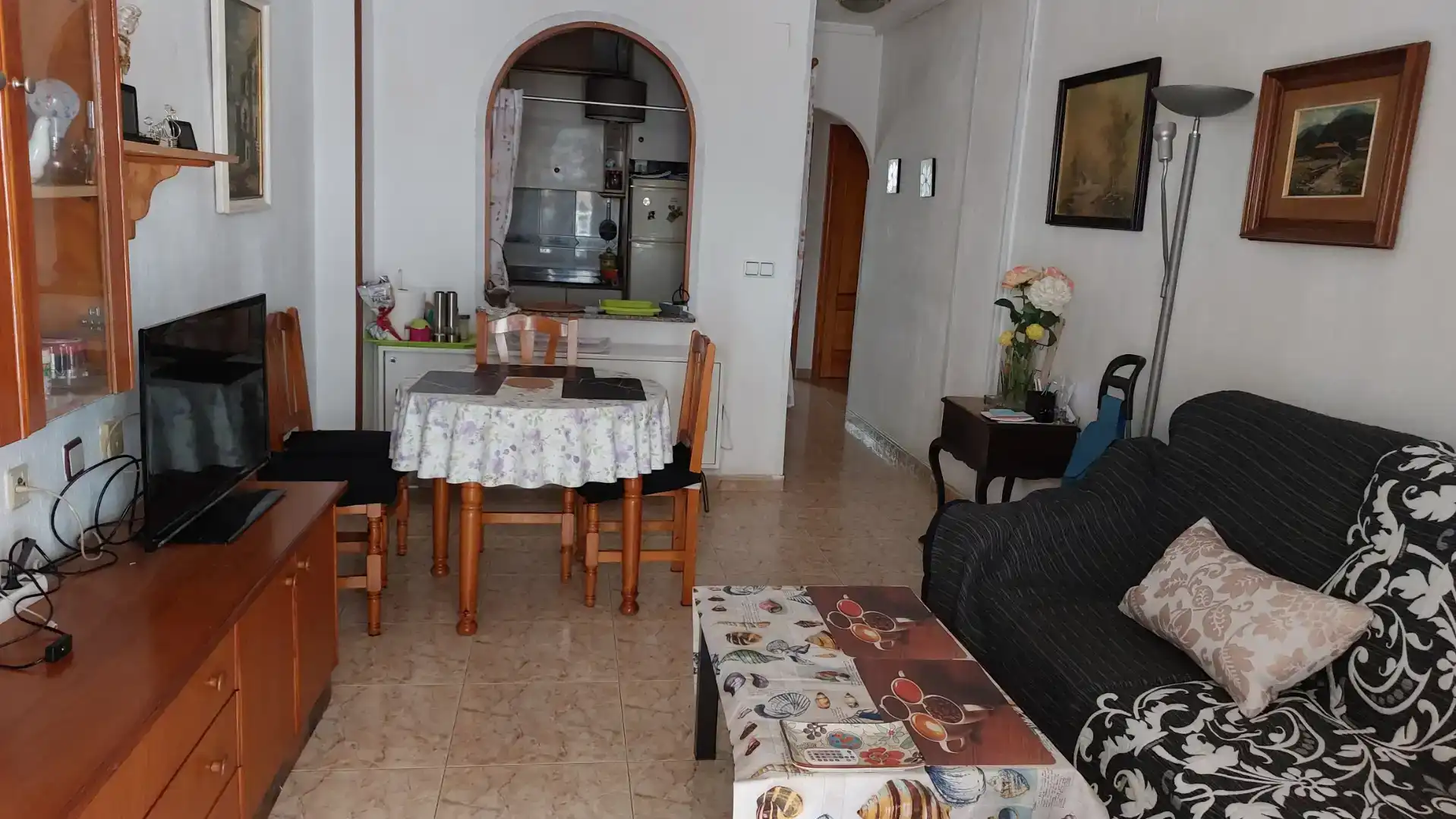 Dining room of Flat for share in Torrevieja  with Furnished, Washing machine and TV