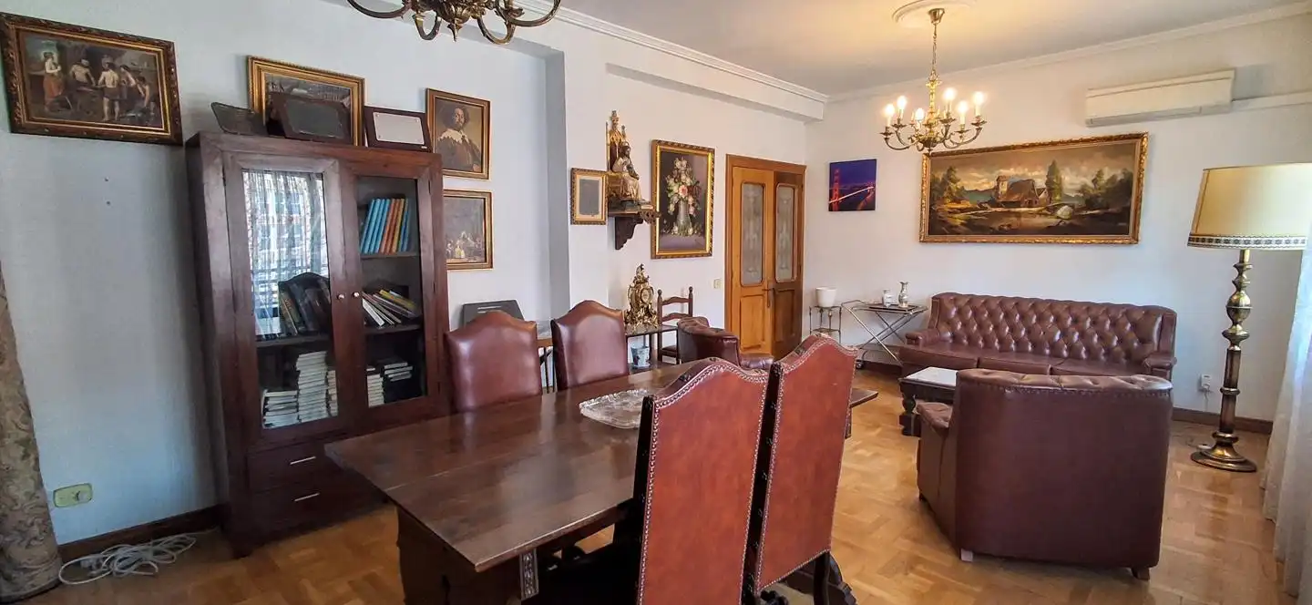 Dining room of Flat for sale in Tudela  with Air Conditioner, Heating and Parquet flooring