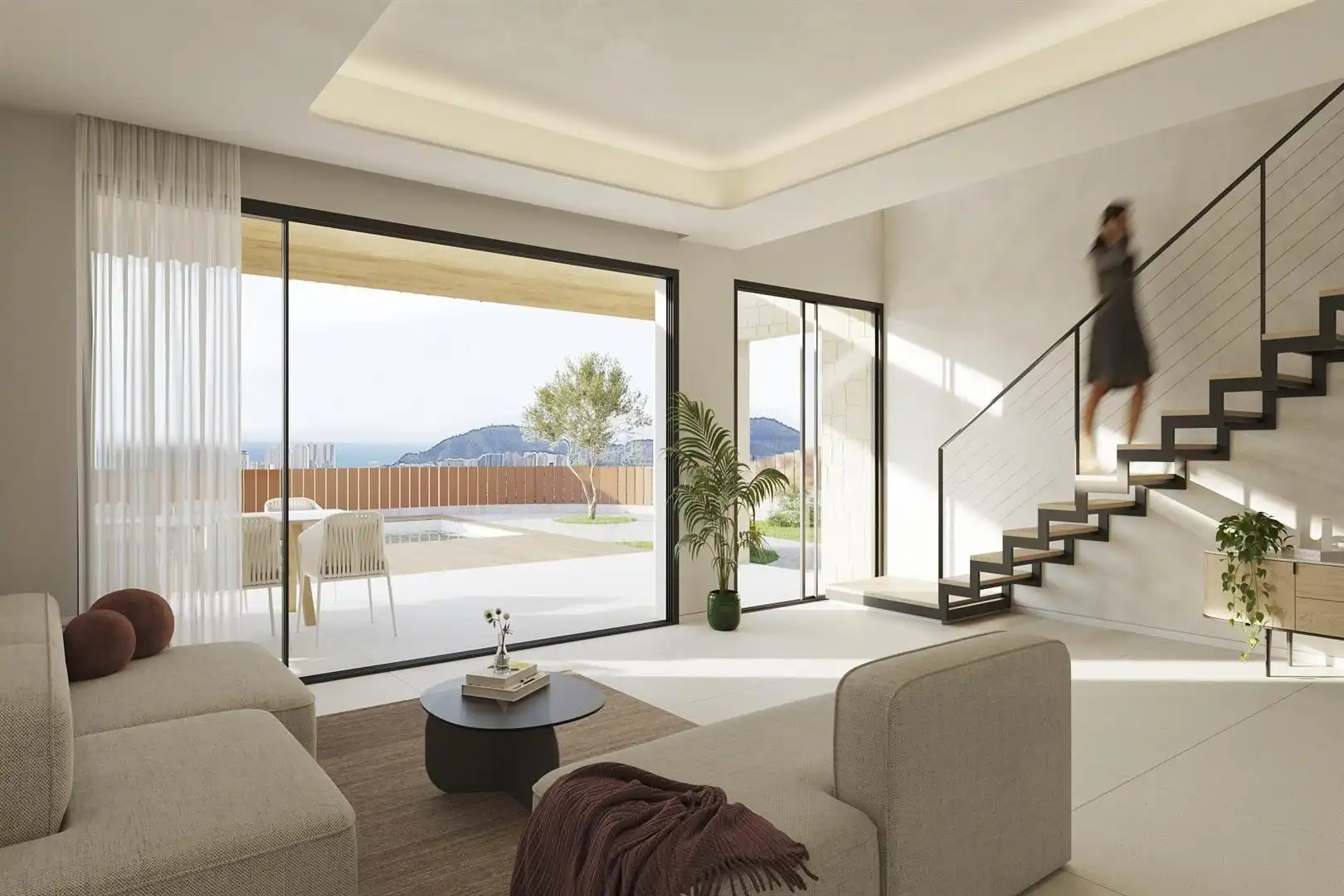 Detached house with pool for sale in Finestrat Pueblo, imagen 3