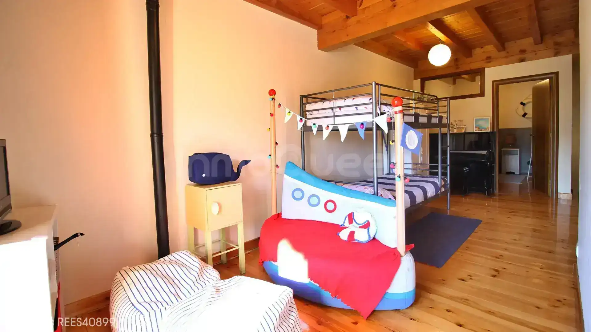 Bedroom of Houses for sale in Ribadedeva  with Heating and Terrace