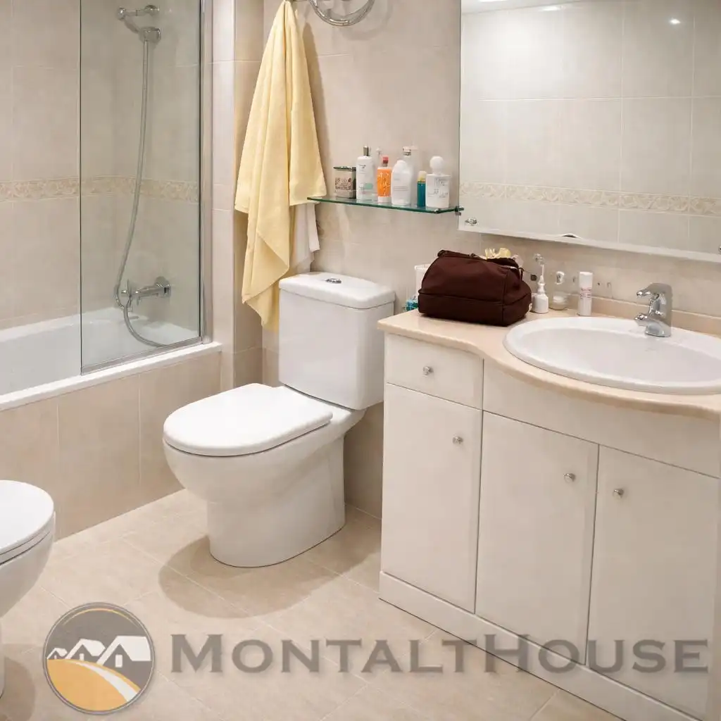 Baño de Piso en venta en Sant Vicenç de Montalt con Calefacción, Terraza y Piscina comunitaria