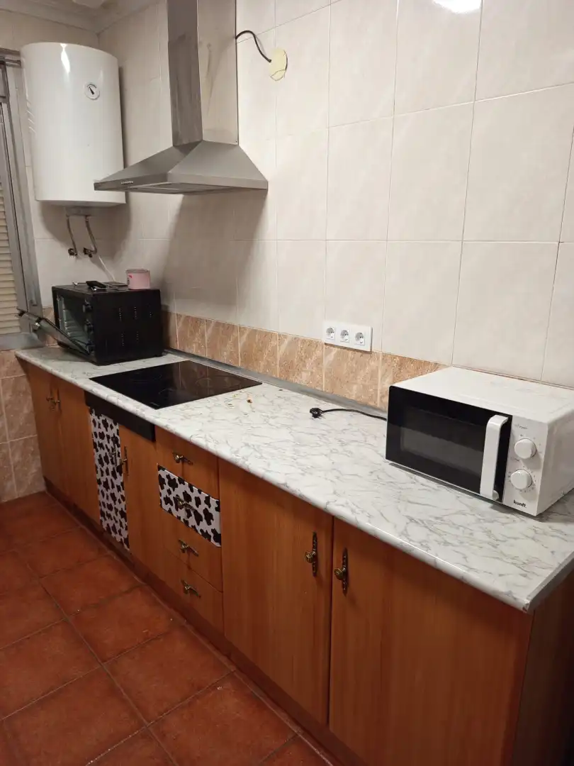 Kitchen of Flat for rent in Jaén  with Air Conditioner, Terrace and Furnished