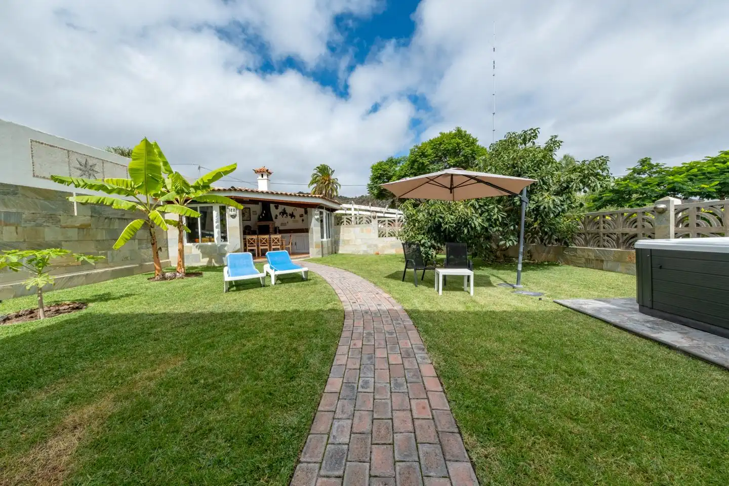 Jardí de Casa o xalet en venda en Santa Brígida