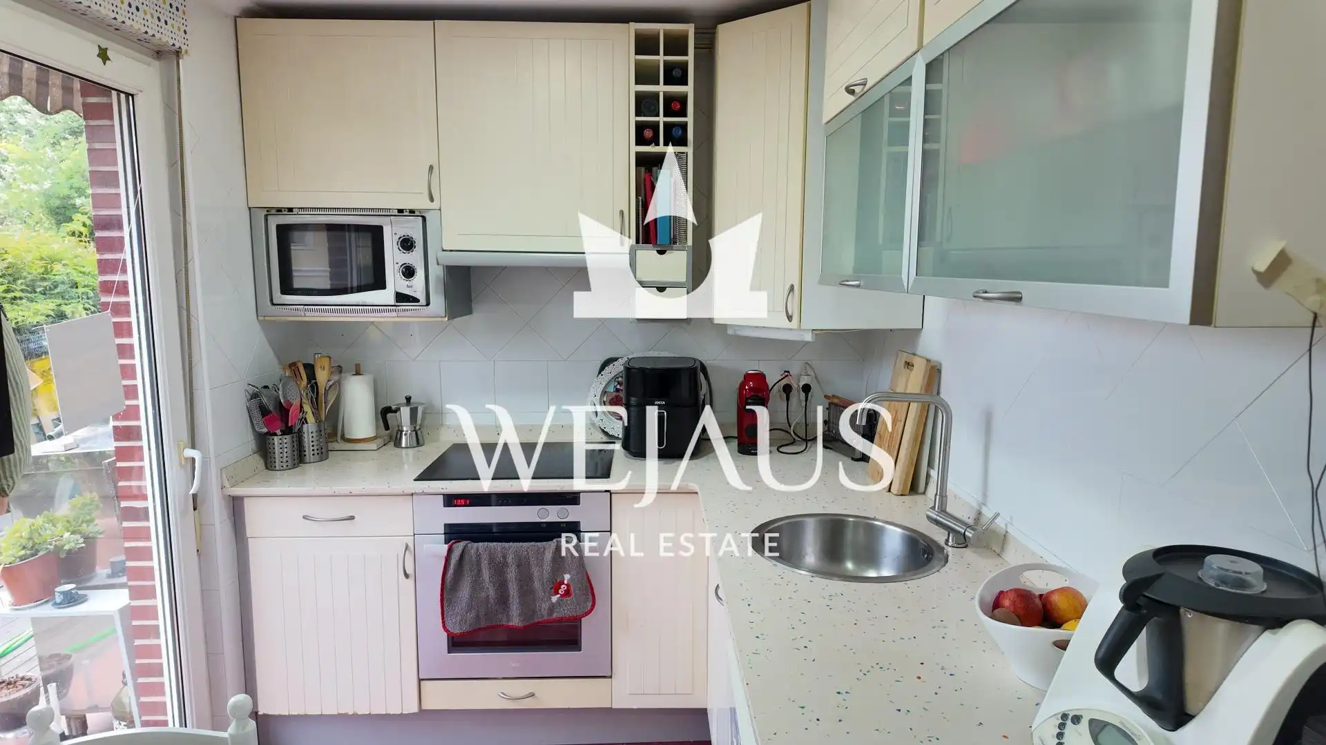 Küche von Wohnung zum Verkauf in Piélagos mit Heizung, Privatgarten und Parkett