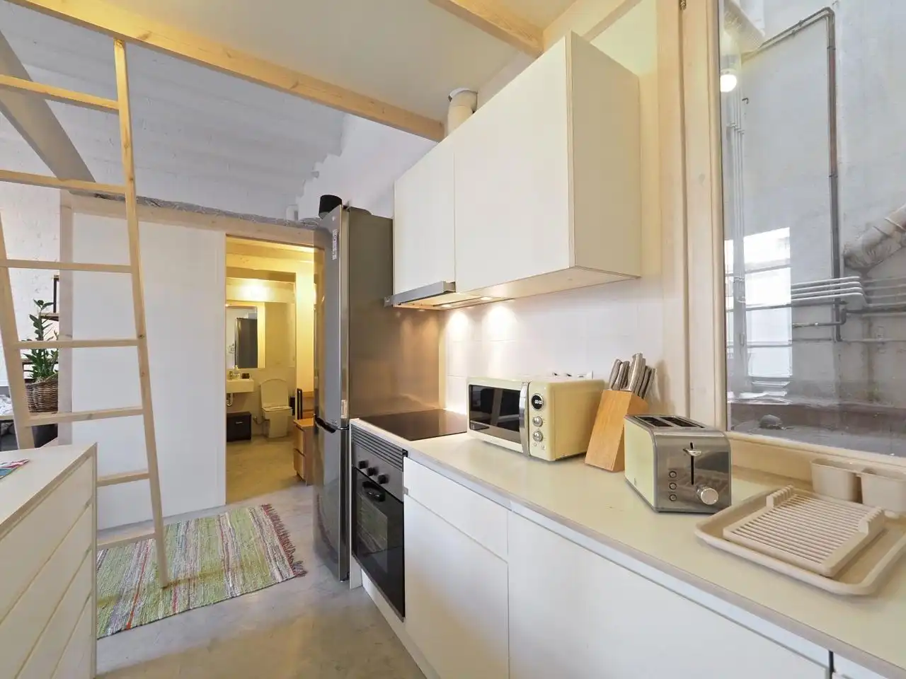Küche von Loft zur Miete in Eixample