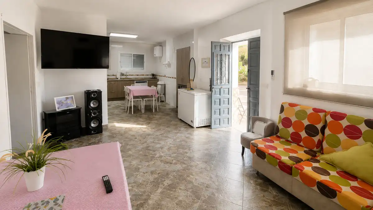 Sala de estar de Finca rústica en venta en Málaga con Aire acondicionado y Calefacción
