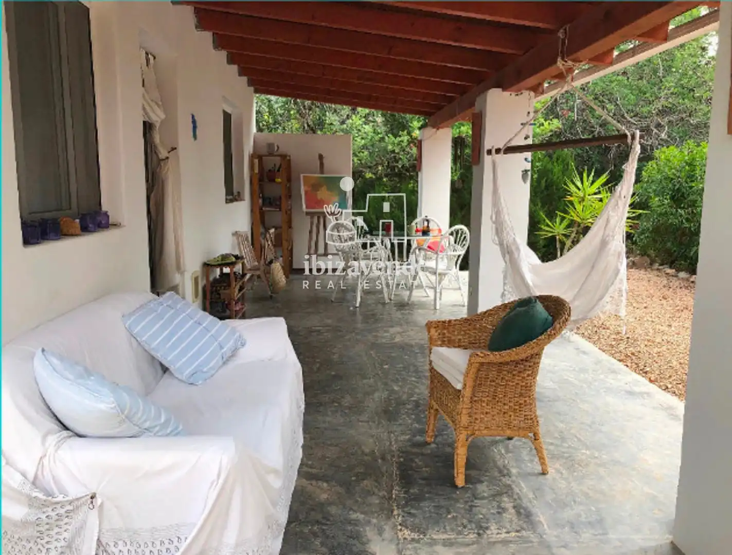 Terrace of Houses for rent in Sant Joan de Labritja  with Air Conditioner, Heating and Terrace