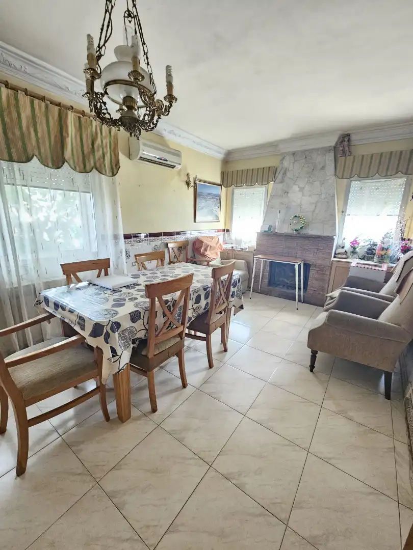 Dining room of Houses for sale in Casarrubios del Monte  with Air Conditioner, Heating and Private garden