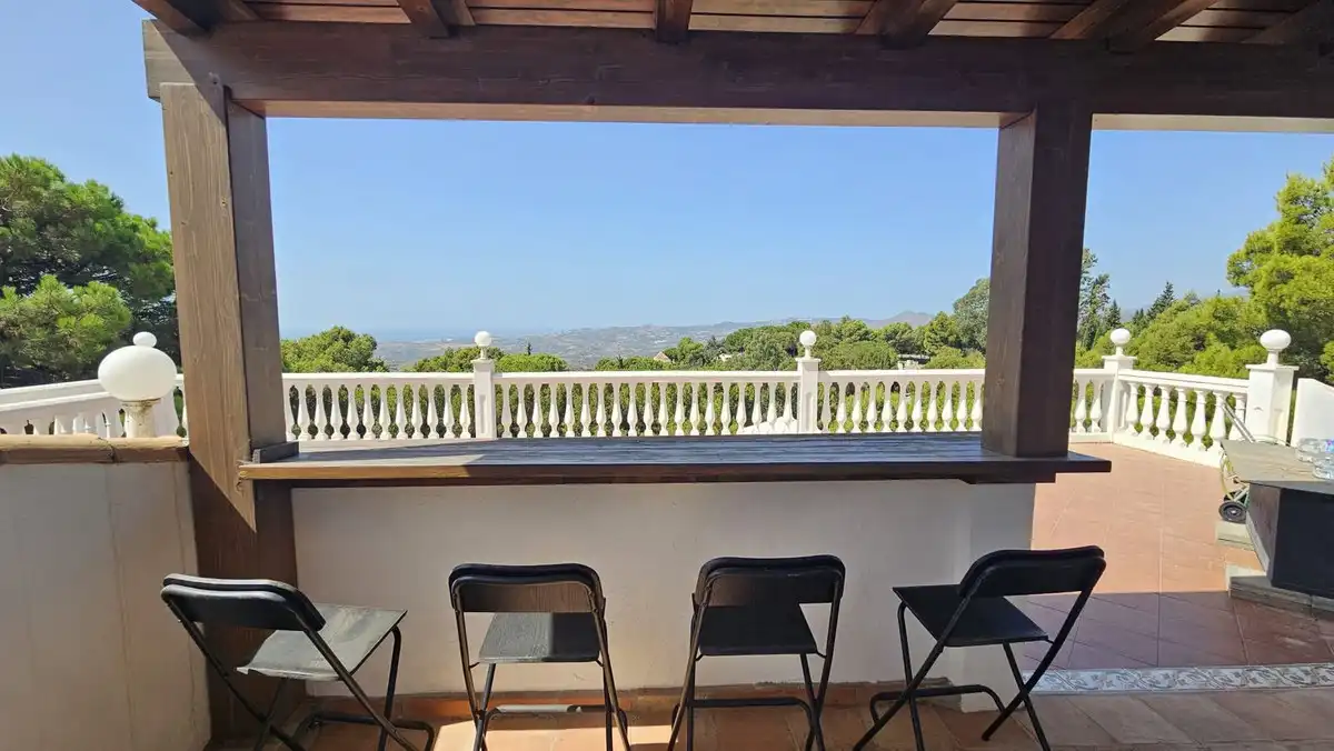 Terraza de Casa o chalet en venta en Mijas