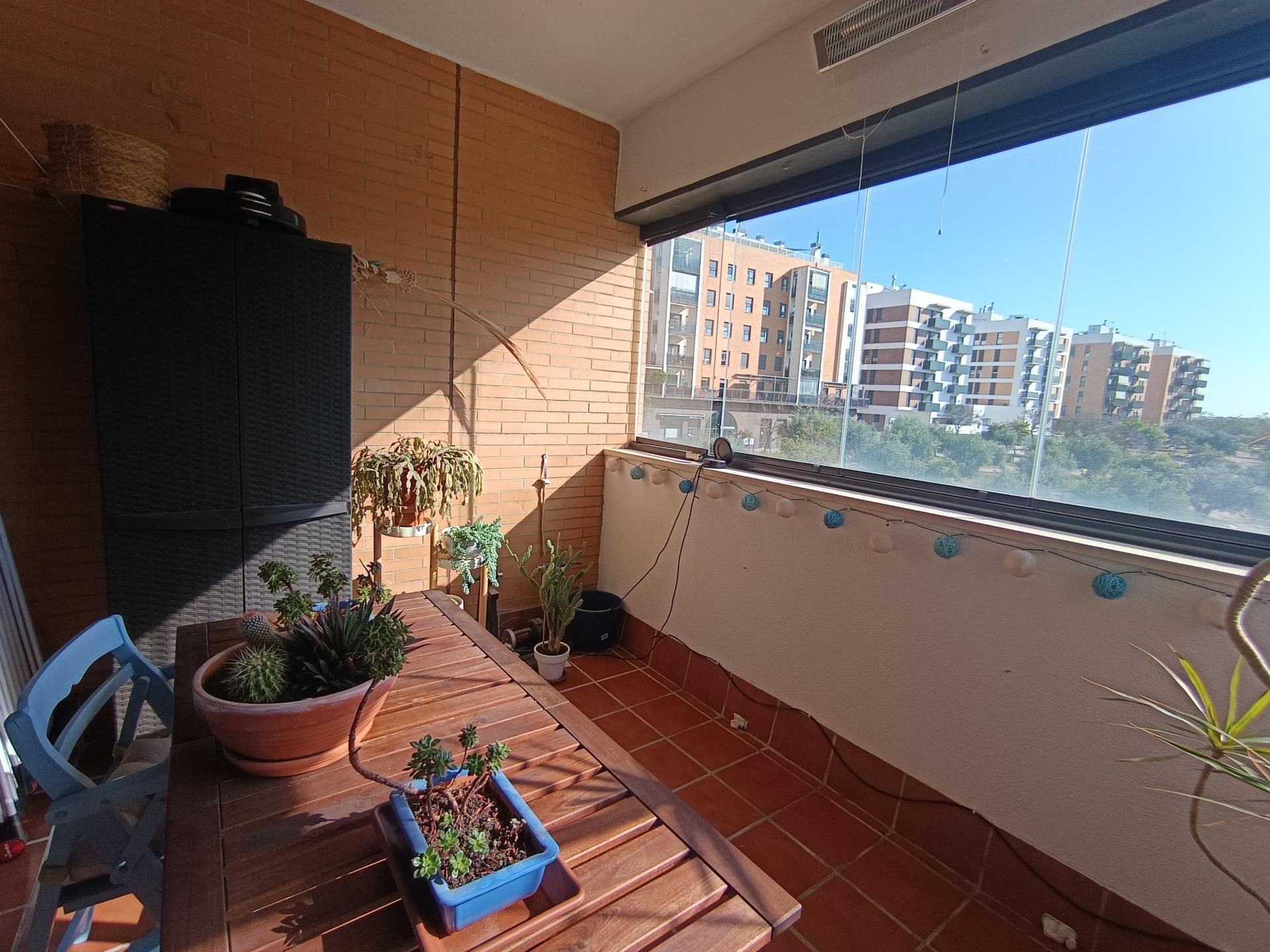 Terrassa de Pis en venda en Mairena del Aljarafe amb Aire condicionat, Jardí privat i Terrassa