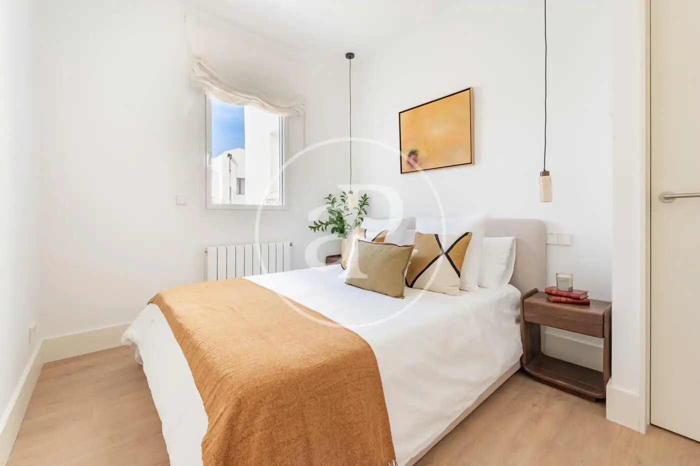 Schlafzimmer von Wohnung zum Verkauf in Madrid mit Klimaanlage, Heizung und Möbliert