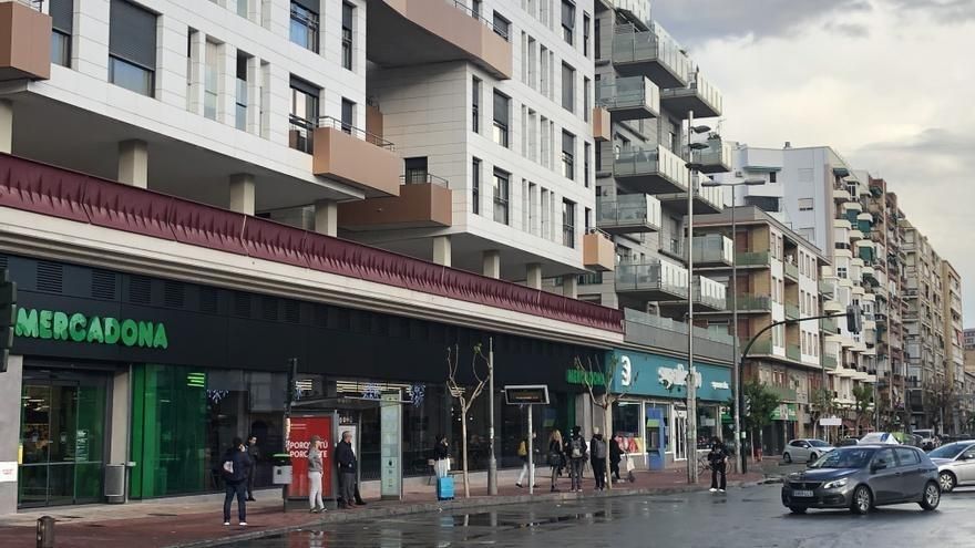 Exterior view of Garage for sale in  Murcia Capital