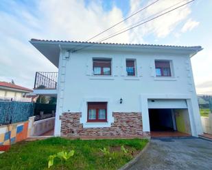 Exterior view of Single-family semi-detached for sale in Castañeda  with Heating, Private garden and Terrace