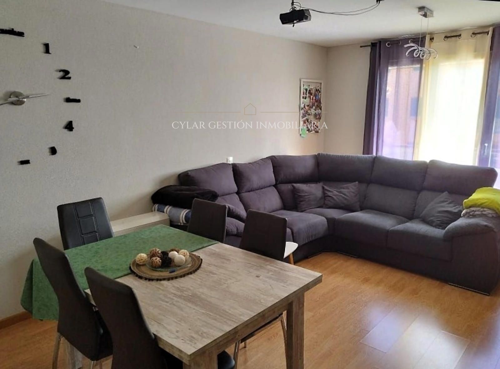 Living room of Flat for sale in Terradillos  with Heating, Terrace and Furnished