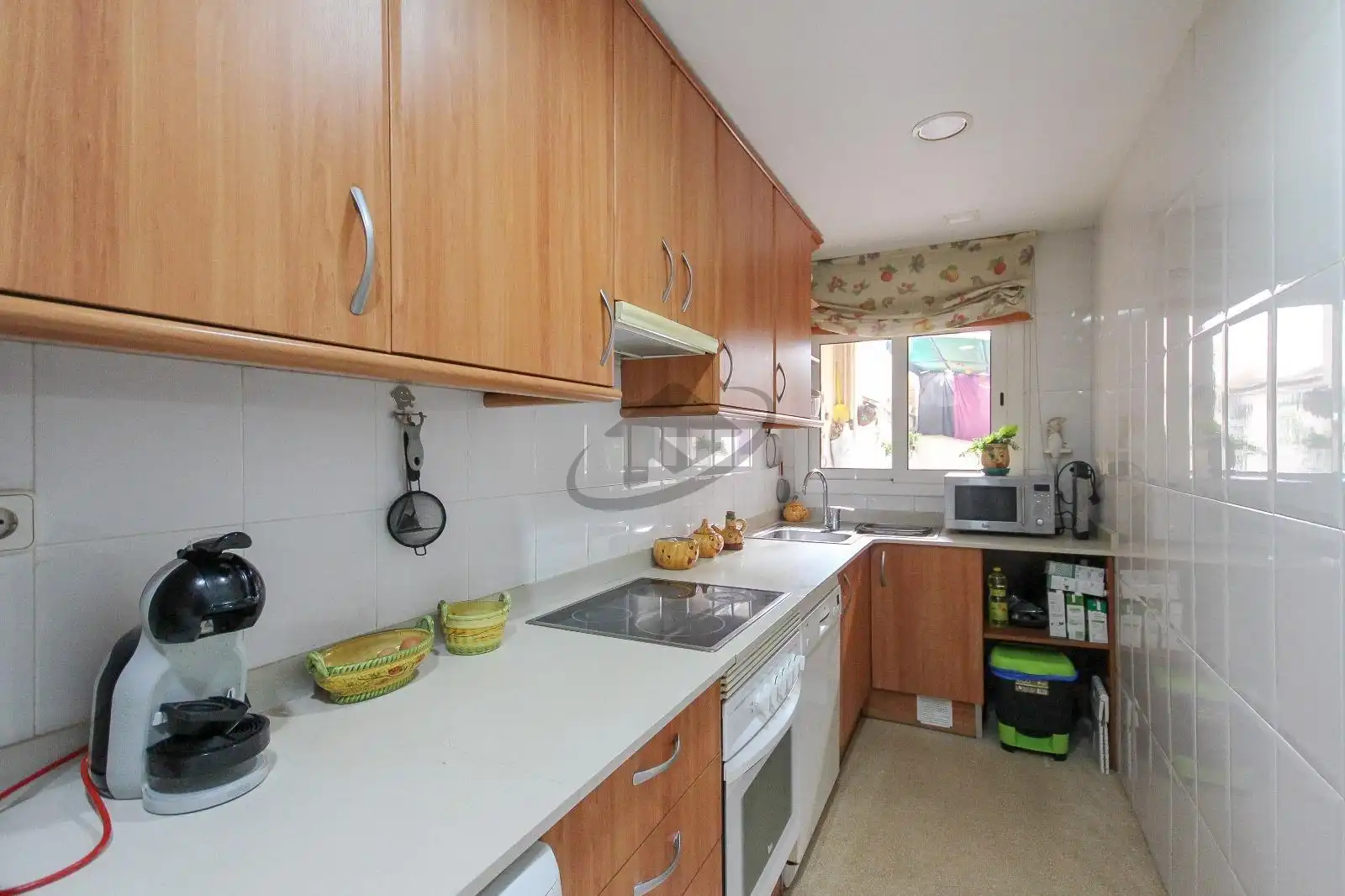 Kitchen of Flat for sale in Sabadell  with Air Conditioner, Heating and Private garden