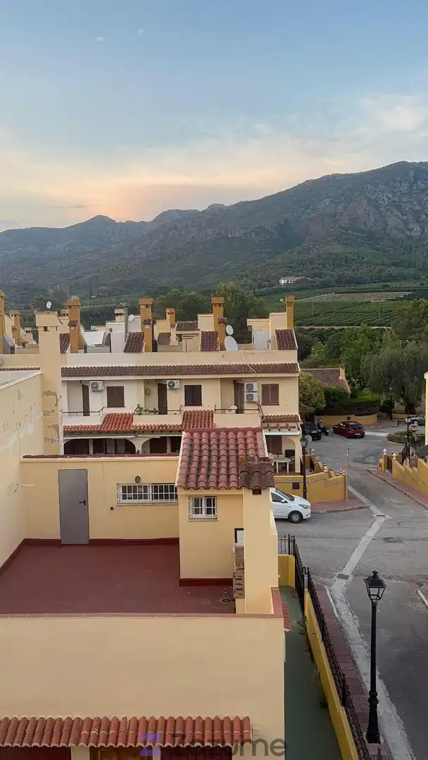 Exterior view of Detached homes for rent in Sueca  with Air Conditioner, Terrace and Swimming Pool