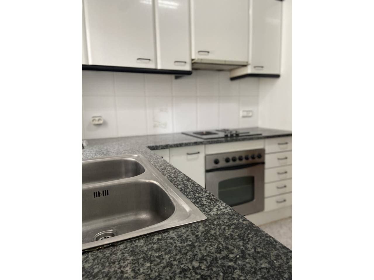 Kitchen of Flat for sale in Olot  with Heating, Furnished and Balcony