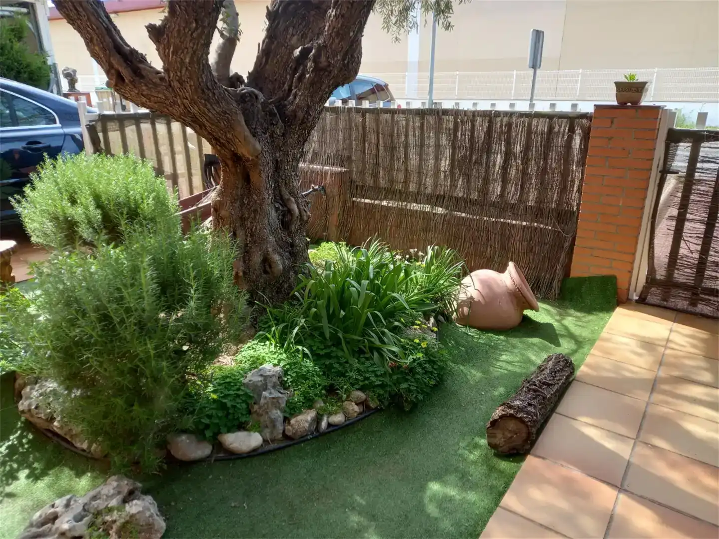 Garden of Houses for share in Illescas  with Air Conditioner, Private garden and Storage room