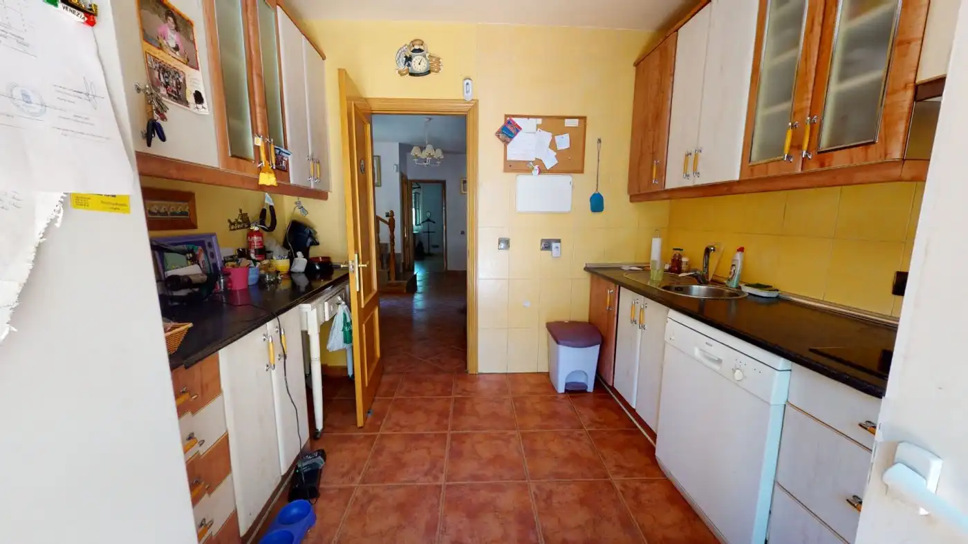Cocina de Casa o chalet en venta en Villalbilla con Calefacción, Jardín privado y Terraza