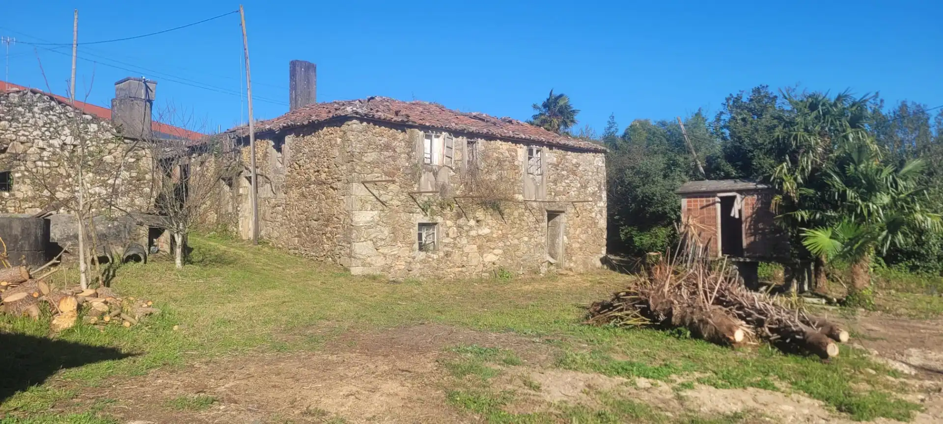 Vista exterior de Finca rústica en venda en Vedra