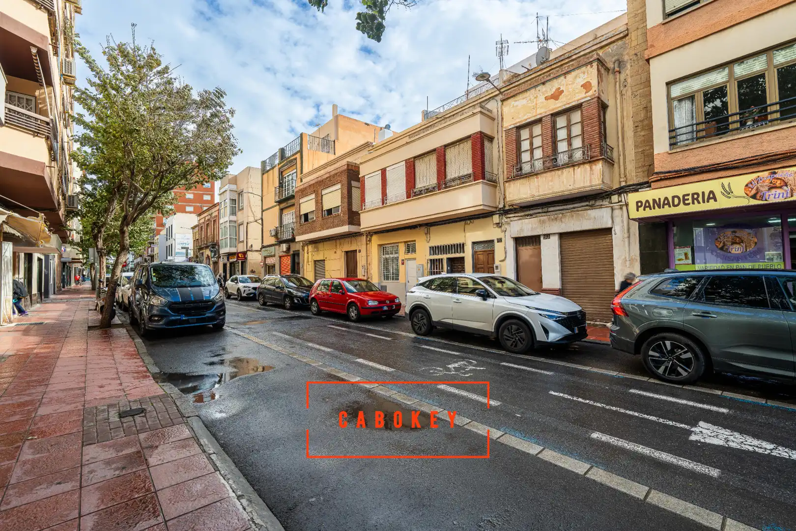 Vista exterior de Casa adosada en venta en Almería con Aire acondicionado, Calefacción y Parquet