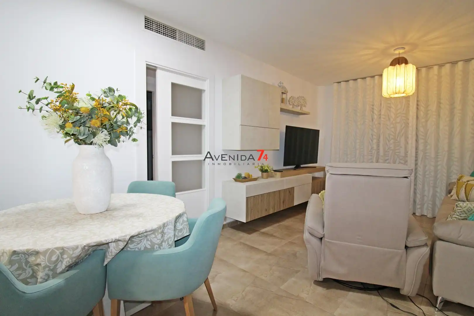 Living room of Houses for sale in Lorca  with Air Conditioner, Heating and Private garden