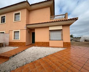 Exterior view of Single-family semi-detached to rent in Bollullos de la Mitación  with Air Conditioner, Private garden and Terrace