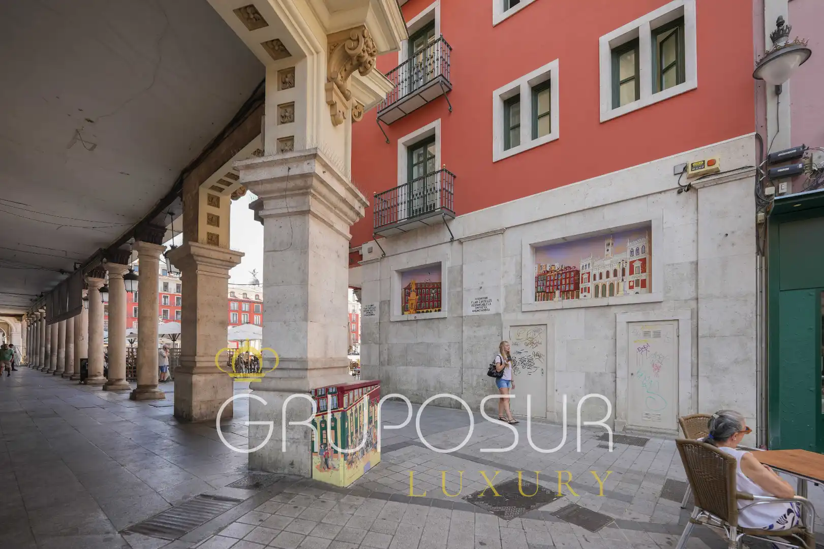 Vista exterior de Pis en venda en Valladolid amb Calefacció, Parquet i Terrassa