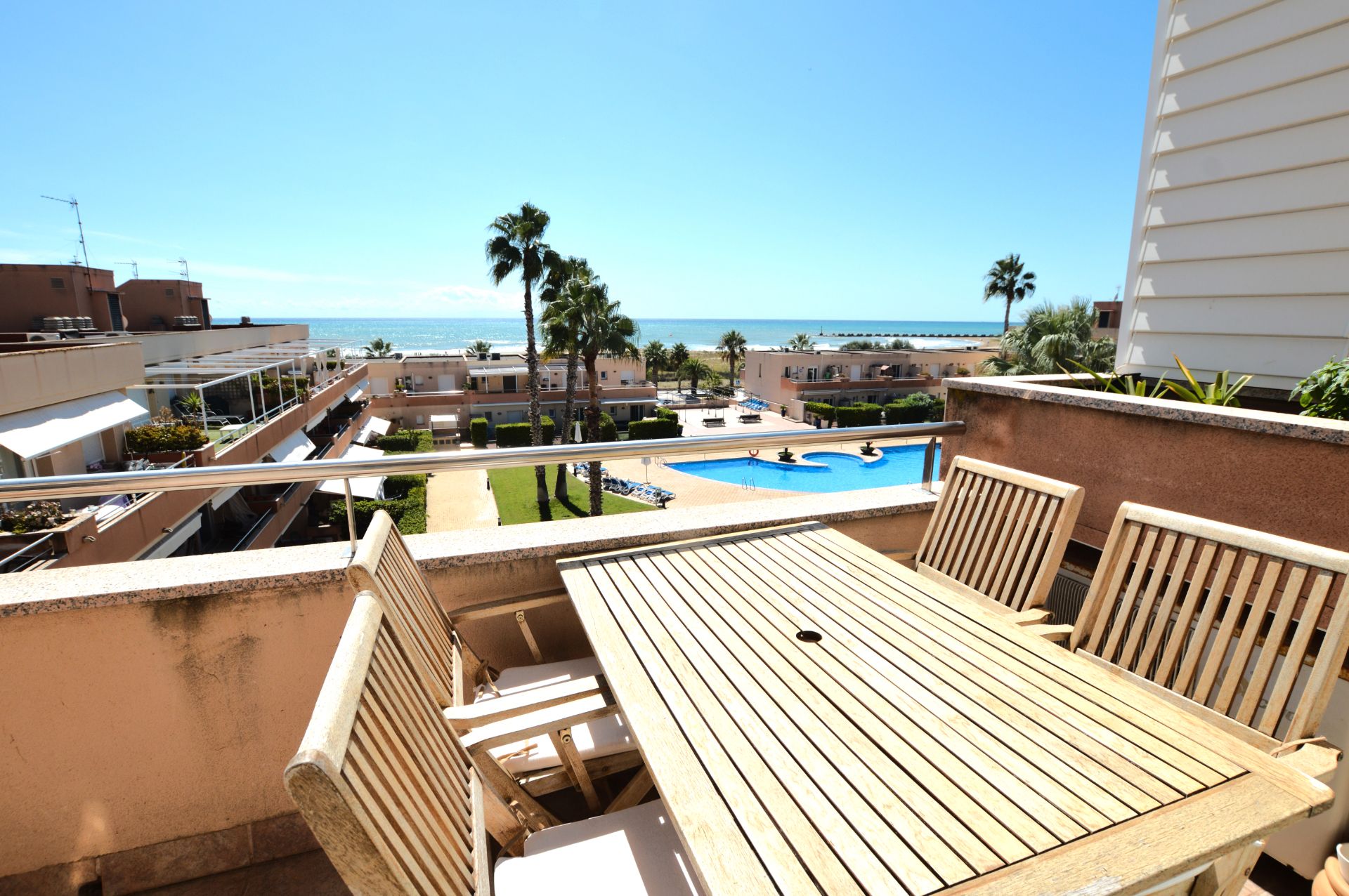 Terrace of Flat for sale in Cubelles  with Air Conditioner, Heating and Terrace