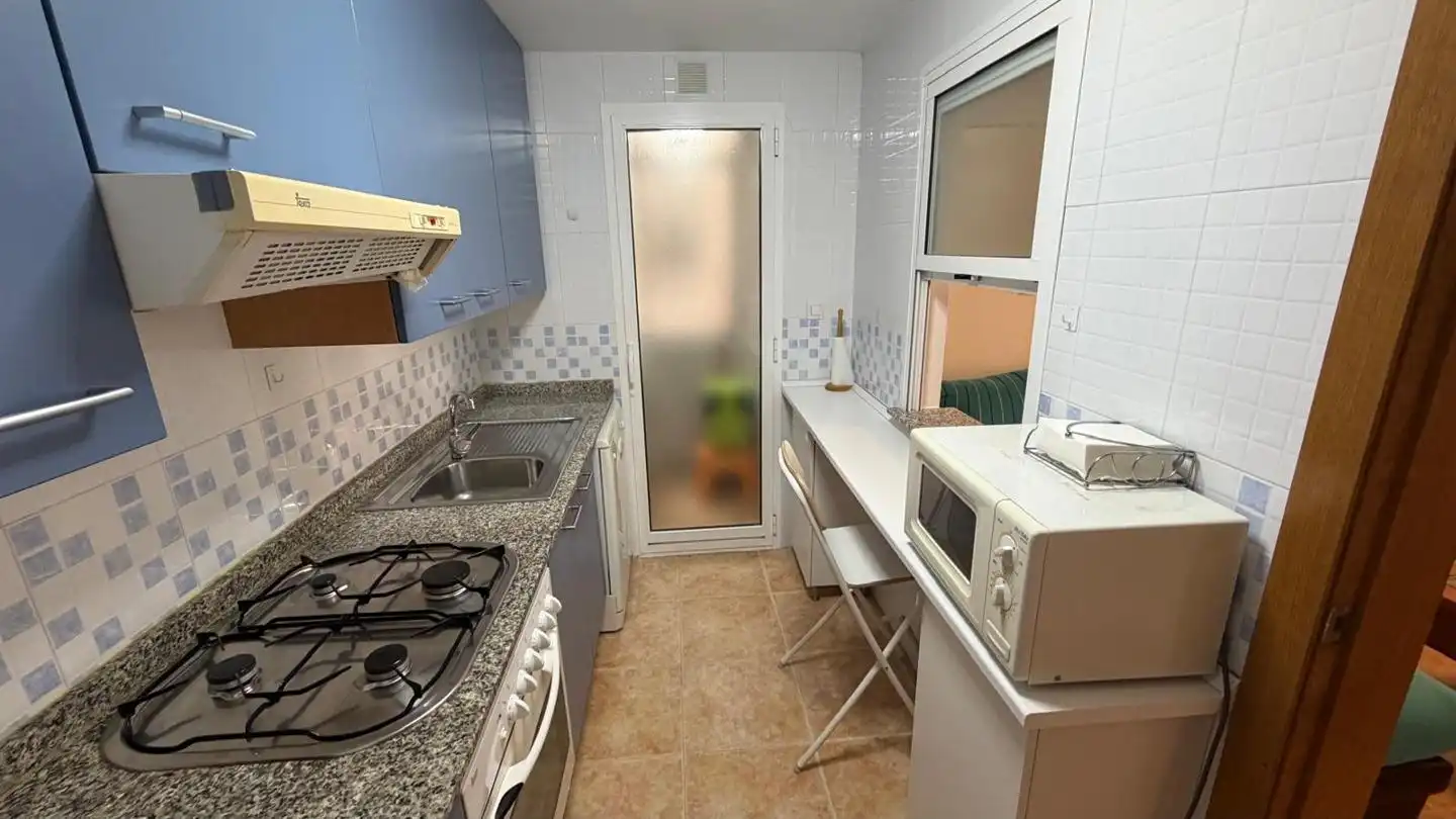 Cocina de Apartamento en venta en La Manga del Mar Menor con Aire acondicionado, Terraza y Trastero