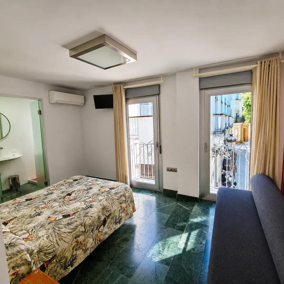 Bedroom of Houses for sale in Rota  with Air Conditioner, Furnished and Balcony