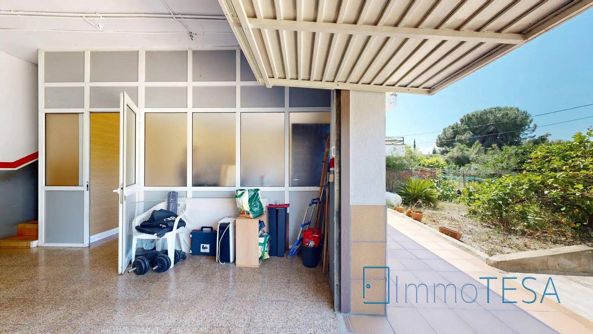 Vista exterior de Casa o chalet en venta en Barberà del Vallès con Calefacción, Jardín privado y Balcón