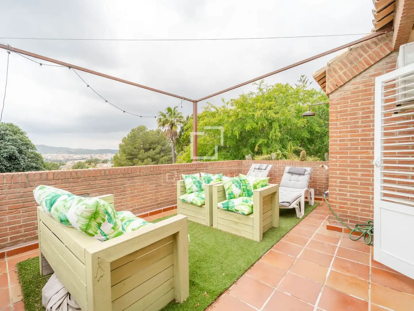 Terrace of Houses for rent in L'Eliana  with Air Conditioner, Heating and Private garden