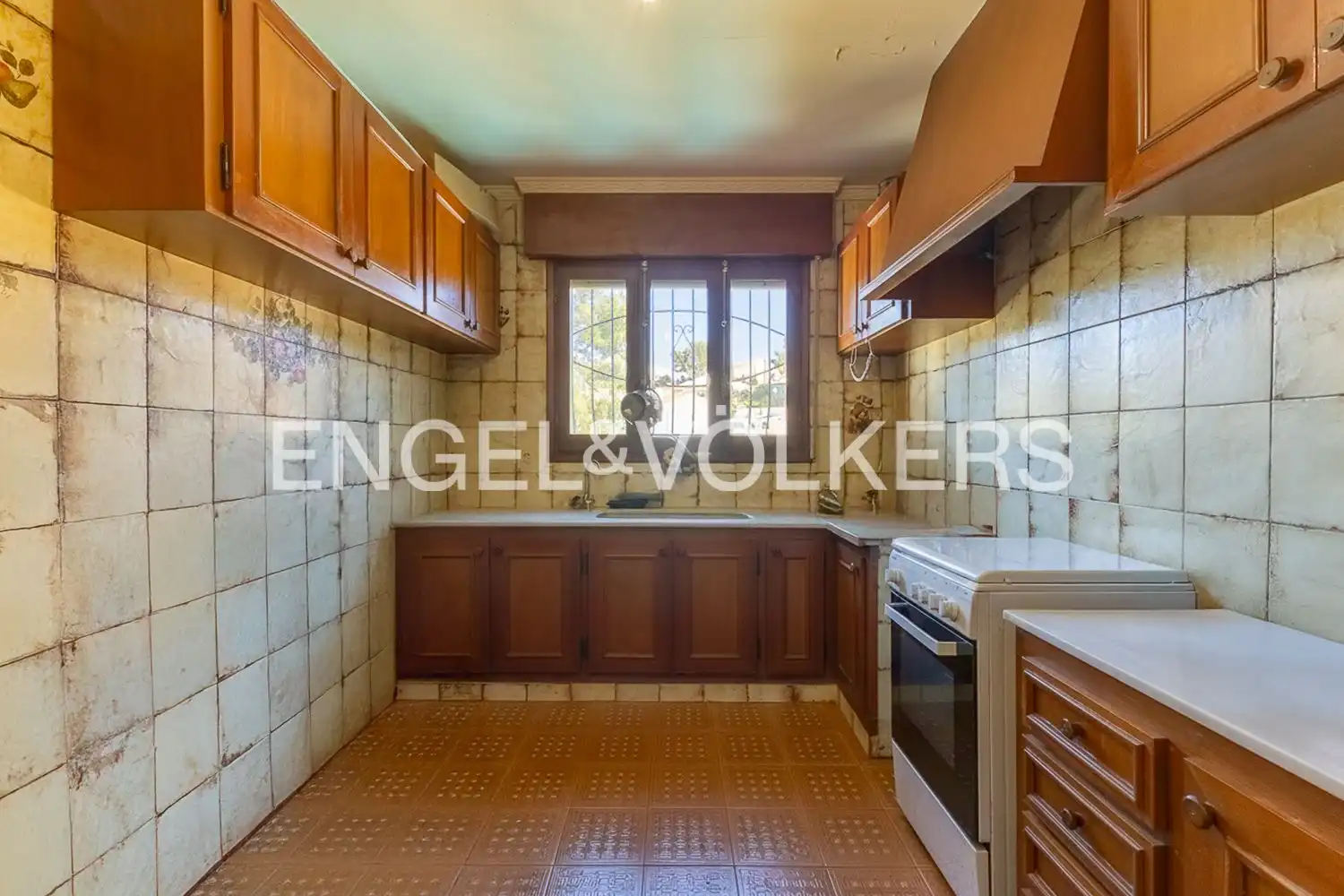 Cocina de Casa o chalet en venta en La Font d'en Carròs con Aire acondicionado, Calefacción y Jardín privado