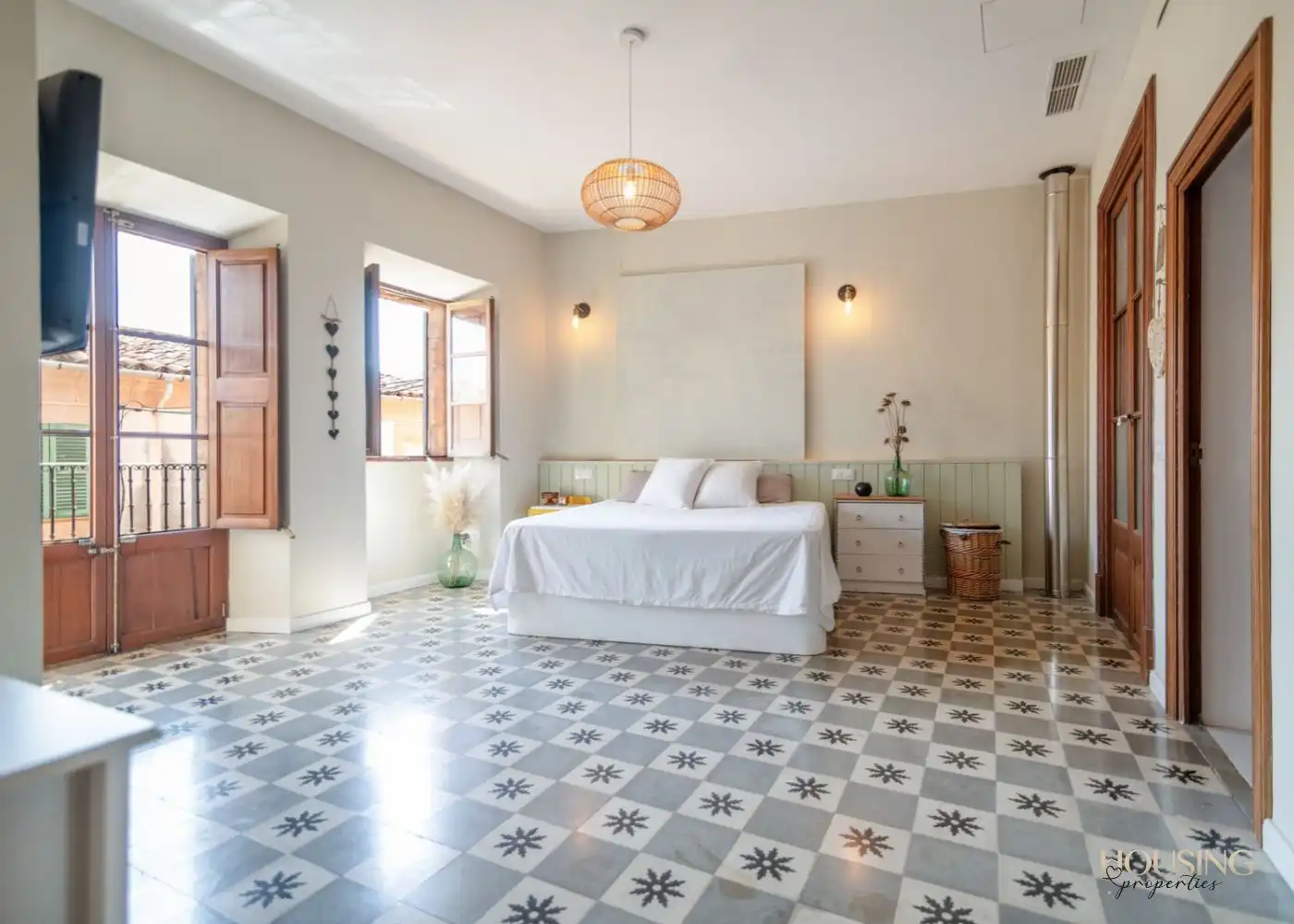 Habitación de Casa adosada en venta en Campos poble