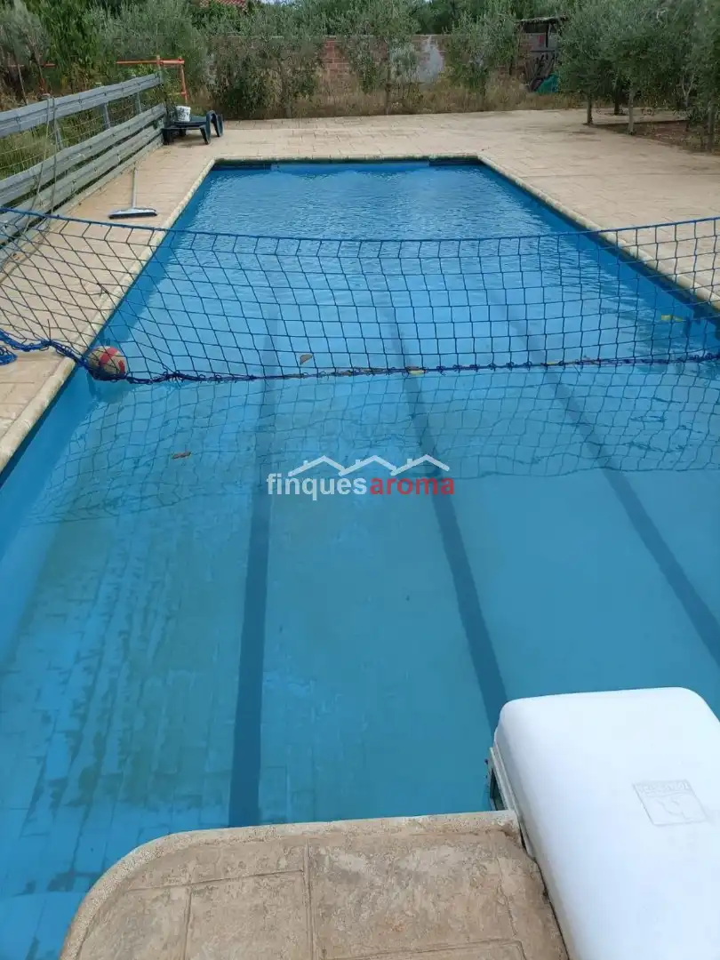 Piscina de Casa o chalet en venta en El Pla de Santa Maria con Piscina, Amueblado y Horno