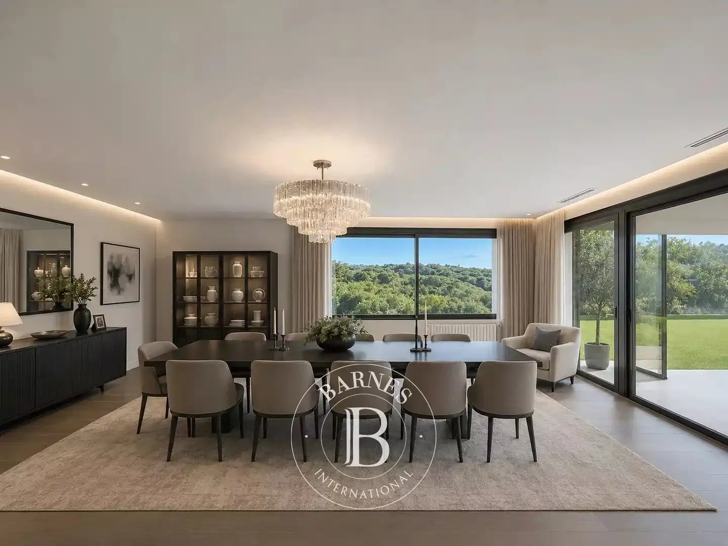 Dining room of Houses for sale in Sant Andreu de Llavaneres  with Air Conditioner, Heating and Terrace