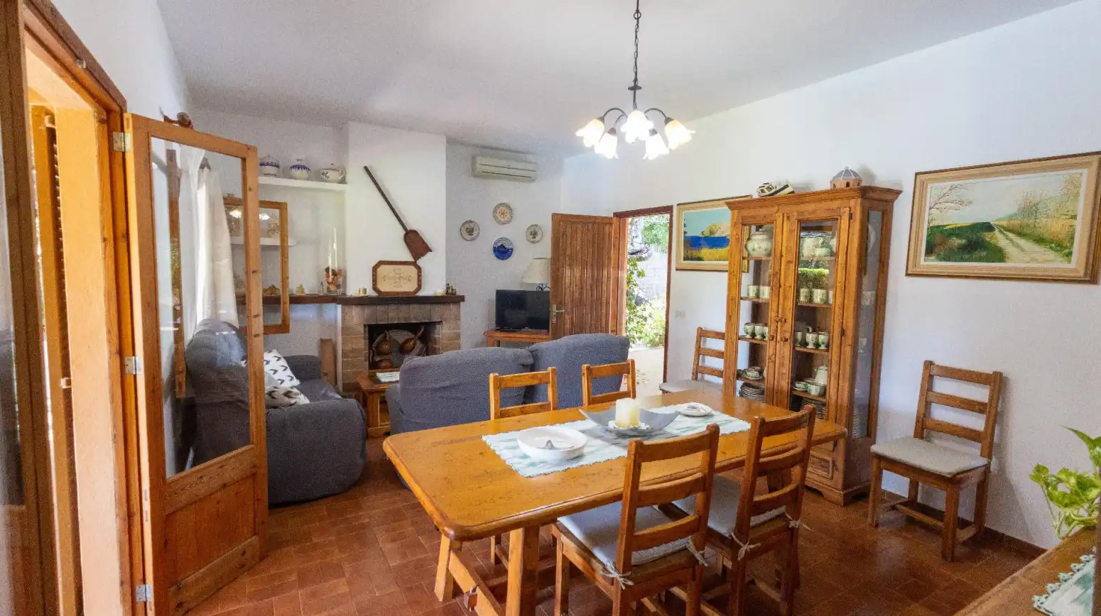 Comedor de Casa o chalet en venta en Pollença con Aire acondicionado, Terraza y Trastero