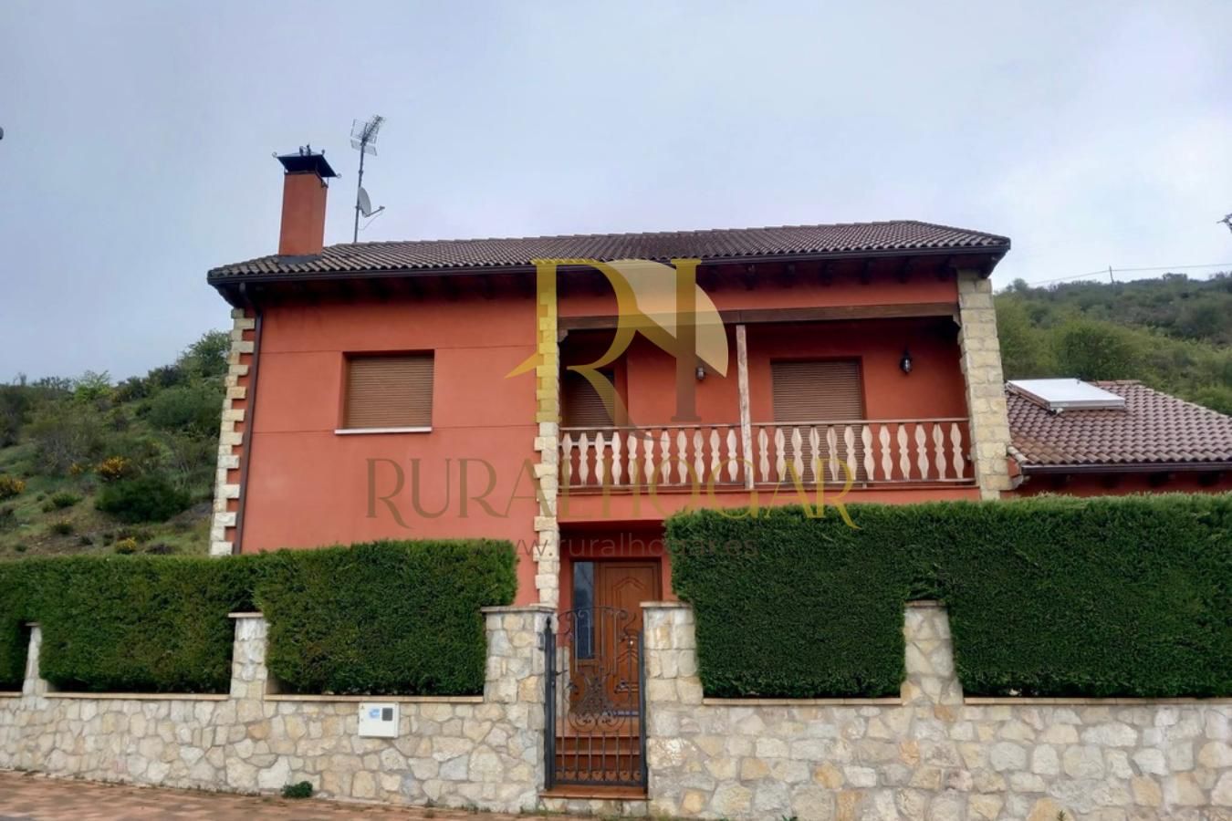 Exterior view of House or chalet for sale in Riaño  with Heating, Private garden and Terrace