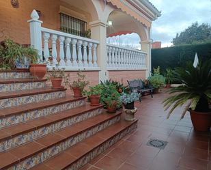 Terrace of Single-family semi-detached for sale in Almendralejo  with Air Conditioner, Heating and Private garden