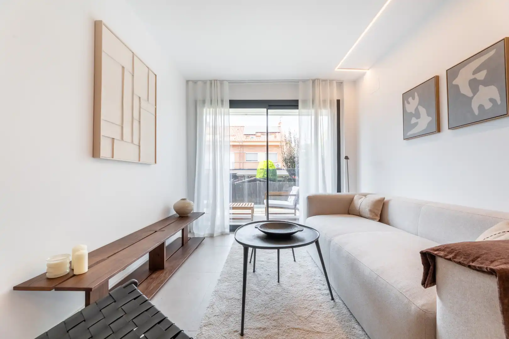 Living room of Flat for sale in Abrera  with Terrace and Community pool