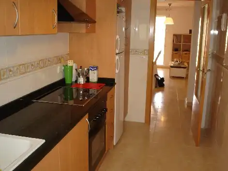 Cocina de Apartamento de alquiler en Xeraco con Amueblado