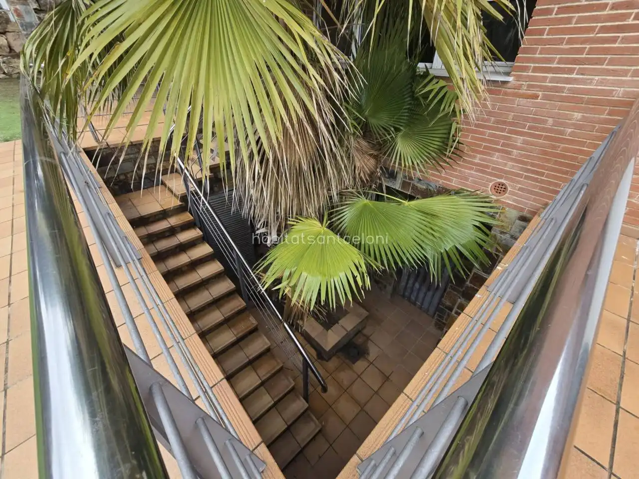 Terrassa de Casa o xalet en venda en Vallromanes amb Jardí privat, Terrassa i Piscina