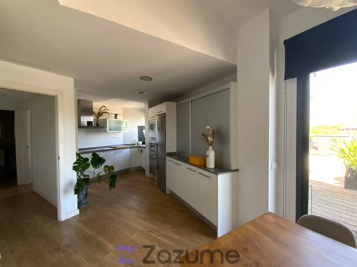 Cocina de Ático de alquiler en Paiporta con Aire acondicionado, Calefacción y Parquet