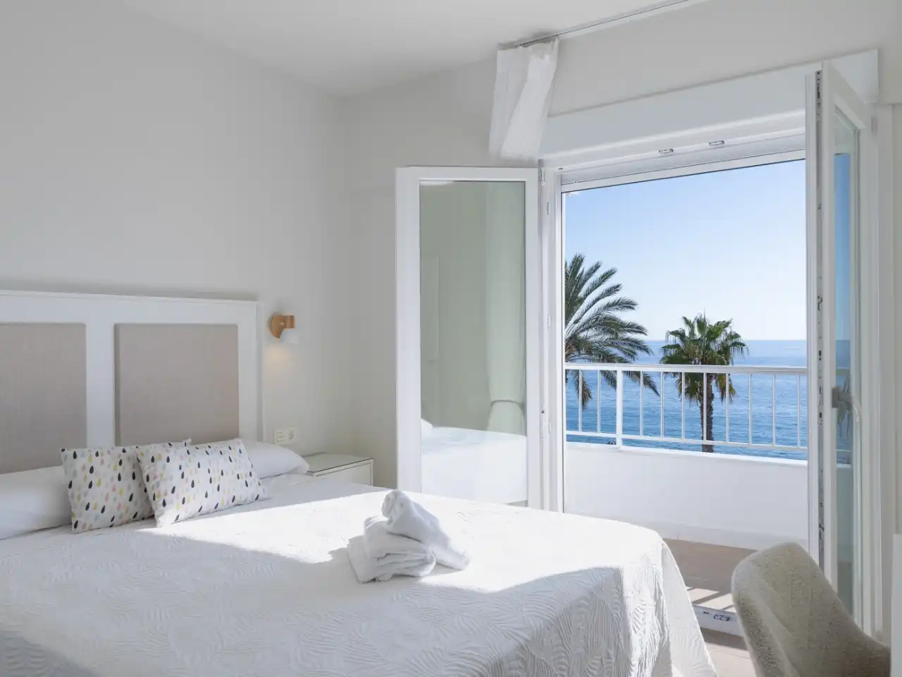 Bedroom of Flat for rent in La Herradura